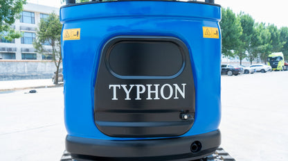 TYPHON TERROR X2 Mini Excavator 2.7 Ton Kubota V1505 Engine