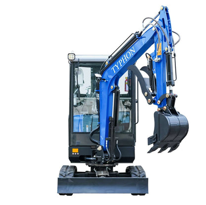 TYPHON TERROR X2 Mini Excavator 2.7 Ton Kubota V1505 Engine