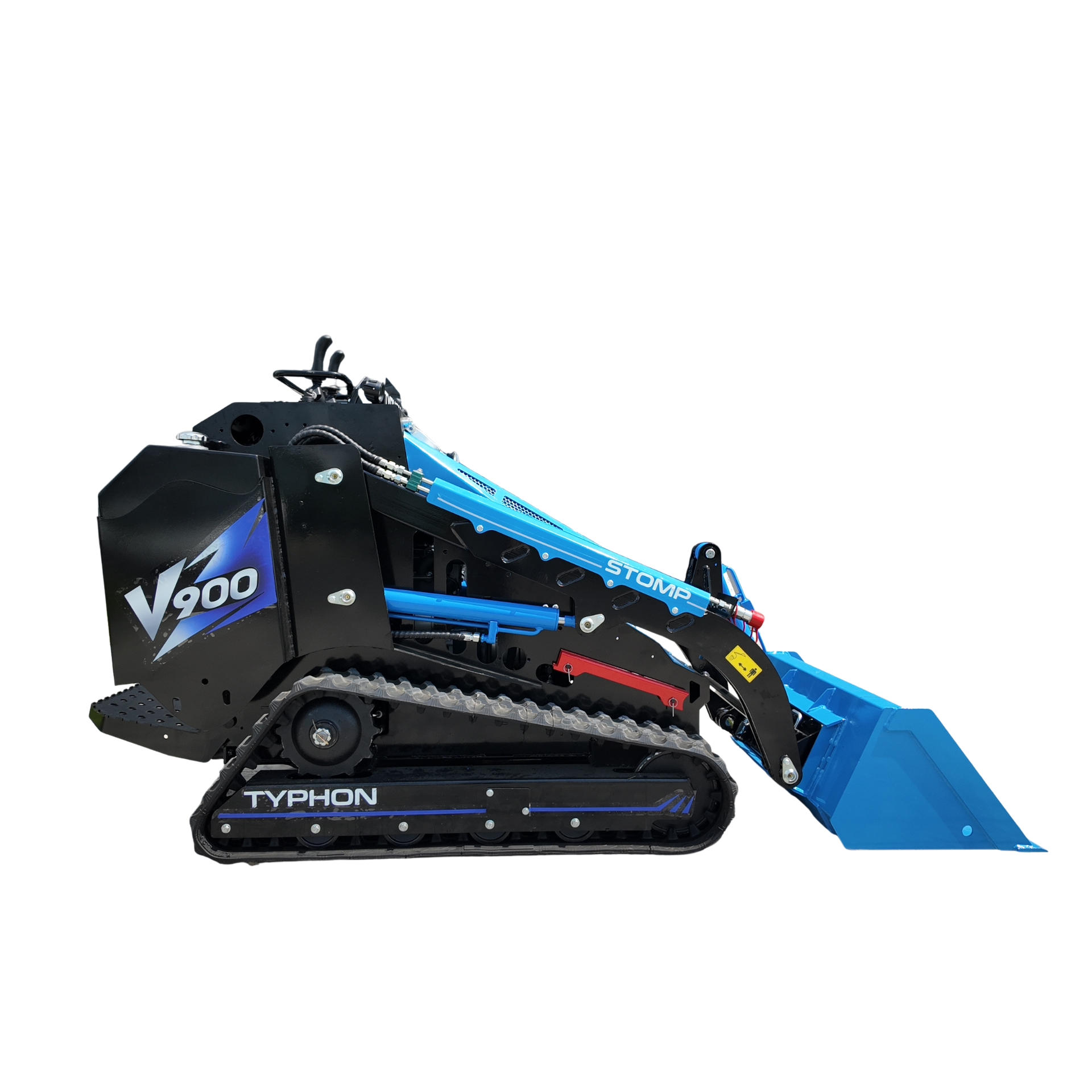 Typhon Stomp V900  25HP Kubota Diesel Mini Track Loader  Stand-On Skid Steer EPA/EU Stage V