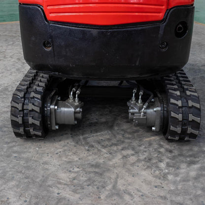 New 4,000 lb TYPHON Lux Mini Excavator Rubber Track with Kubota Diesel Engine