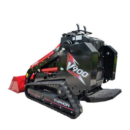 Typhon Stomp V900 Mini Track Loader Kubota D1105 25HP Diesel  Stand-On Skid Steer  EPA / EU Stage V