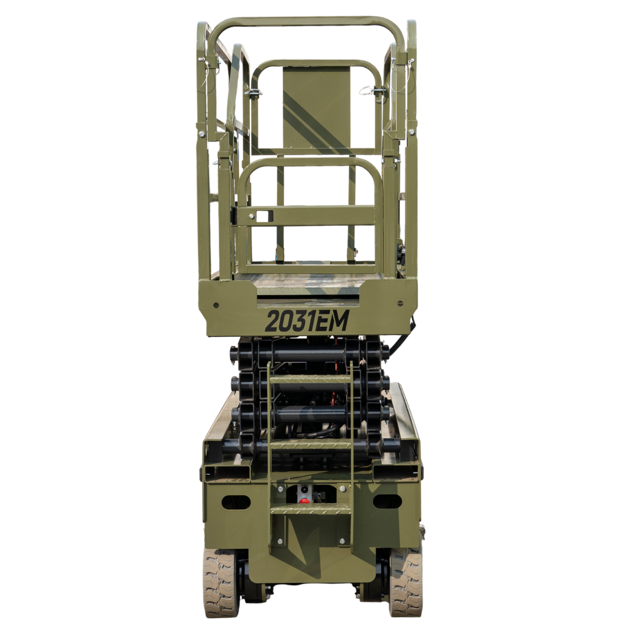 TYPHON xFlex-2031EM 1.2 Ton Electric Mini Scissor Lift&nbsp, 20 ft Max Platform Height&nbsp, 19.7-inch Platform Extension
