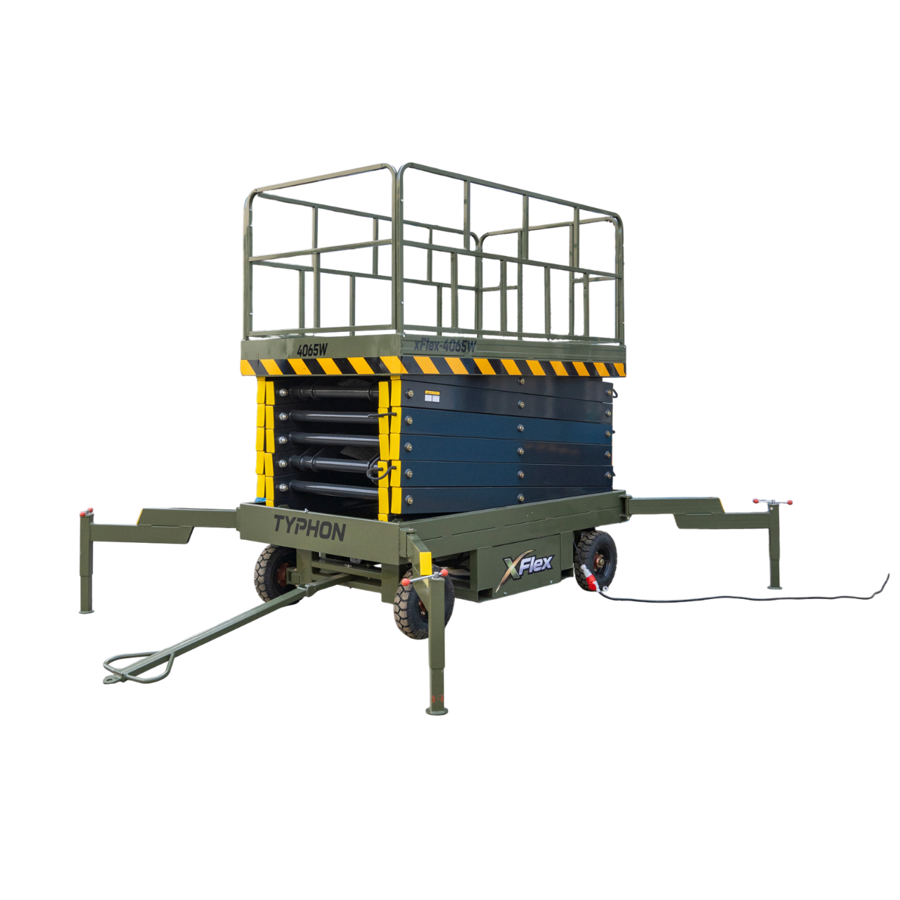 TYPHON xFlex-4065W Walk-behind Scissor Lift 40 ft lifting