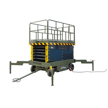 TYPHON xFlex-4065W Walk-behind Scissor Lift 40 ft lifting