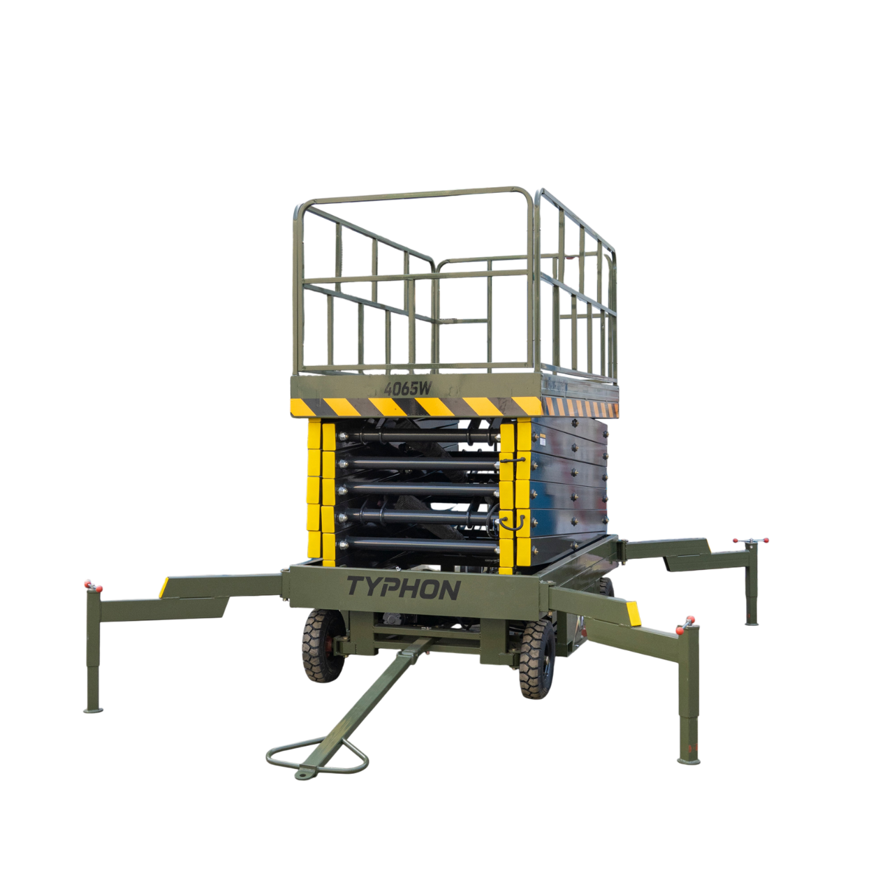 TYPHON xFlex-4065W Walk-behind Scissor Lift 40 ft lifting