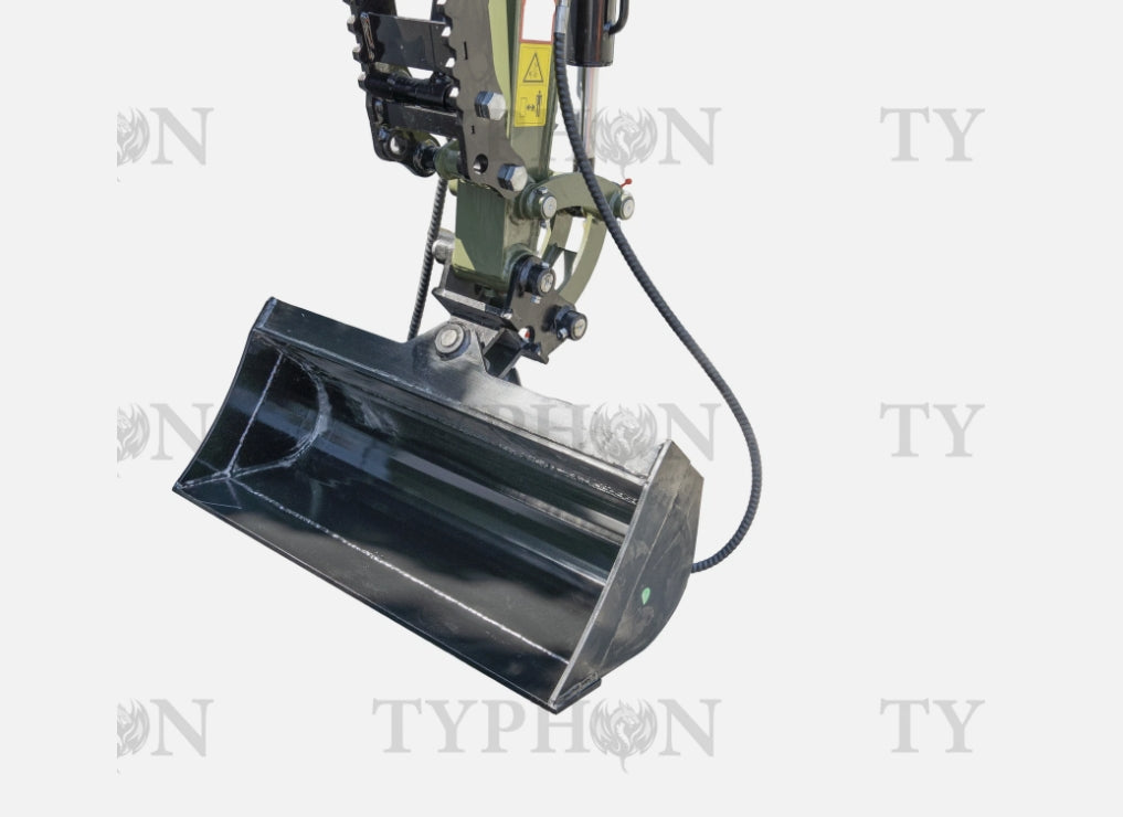 800mm Tilting Bucket Attachment For 2-3 ton Mini Excavator Hyd Digging Bucket