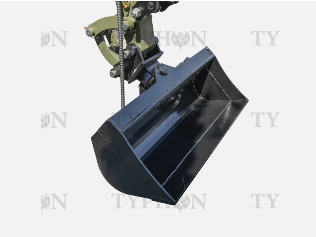 800mm Tilting Bucket Attachment For 2-3 ton Mini Excavator Hyd Digging Bucket