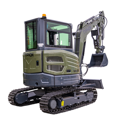 TYPHON KUVOU 4.0 mini excavator Kubota D1703 Diesel engine with 4Ton Operating Weight AC/ Heater