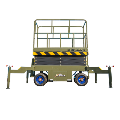 TYPHON xFlex-2037W Walk-Behind Scissor Lift  20 ft, load capacity 1102 lb, 110V Electric