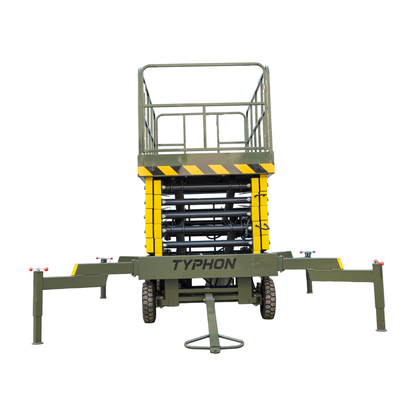 TYPHON xFlex-4065W Walk-behind Scissor Lift 40 ft lifting