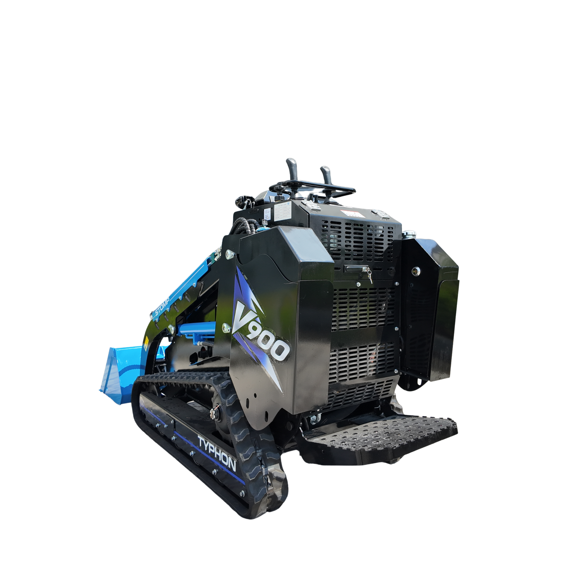 Typhon Stomp V900  25HP Kubota Diesel Mini Track Loader  Stand-On Skid Steer EPA/EU Stage V