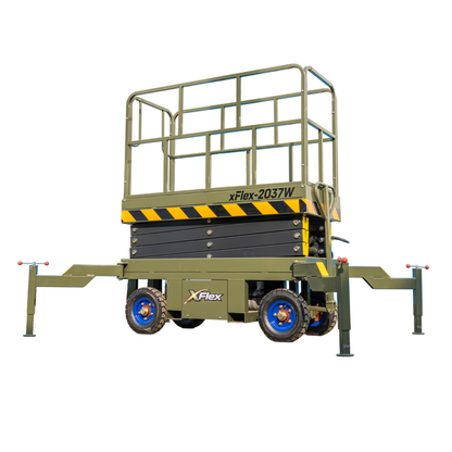TYPHON xFlex-2037W Walk-Behind Scissor Lift  20 ft, load capacity 1102 lb, 110V Electric