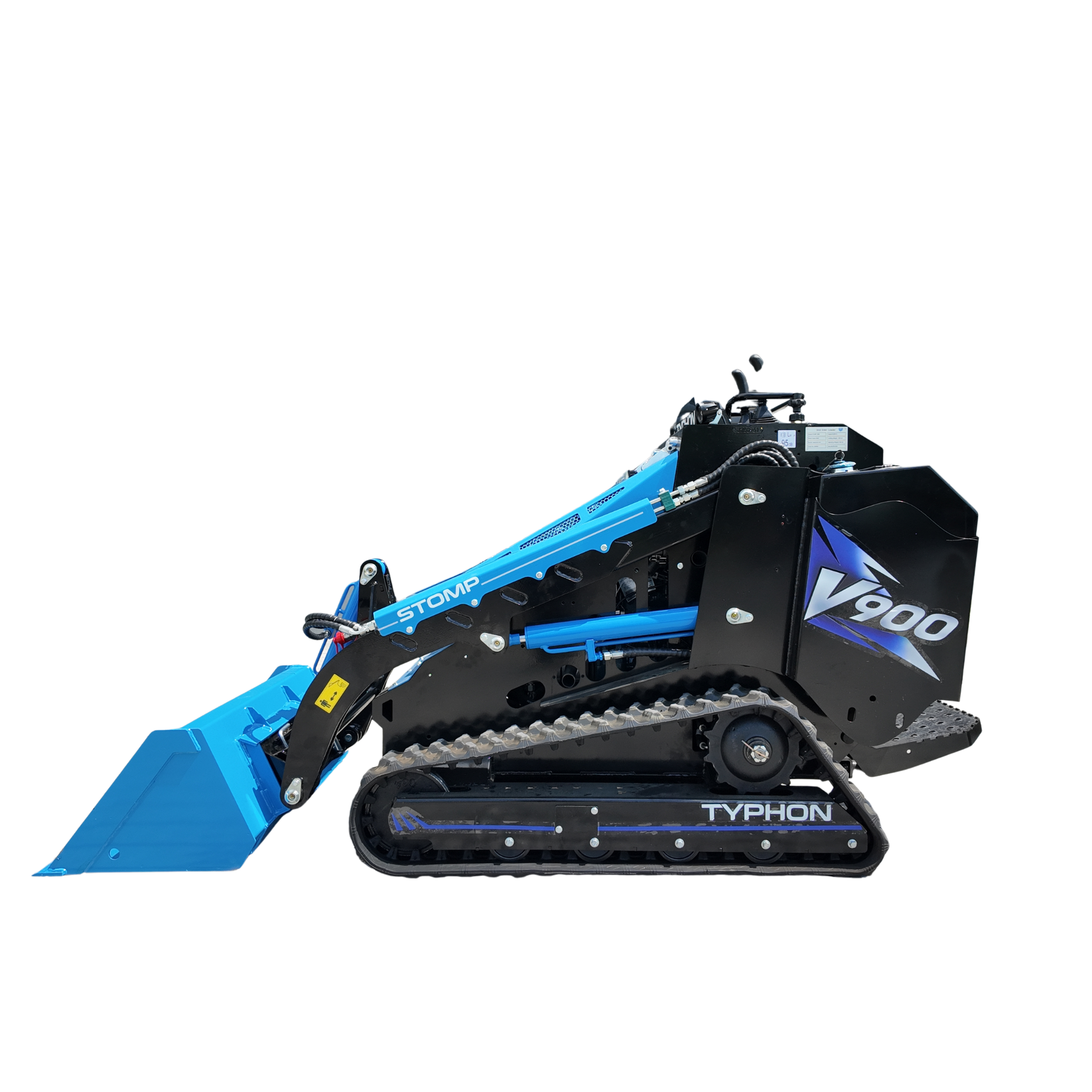 Typhon Stomp V900  25HP Kubota Diesel Mini Track Loader  Stand-On Skid Steer EPA/EU Stage V