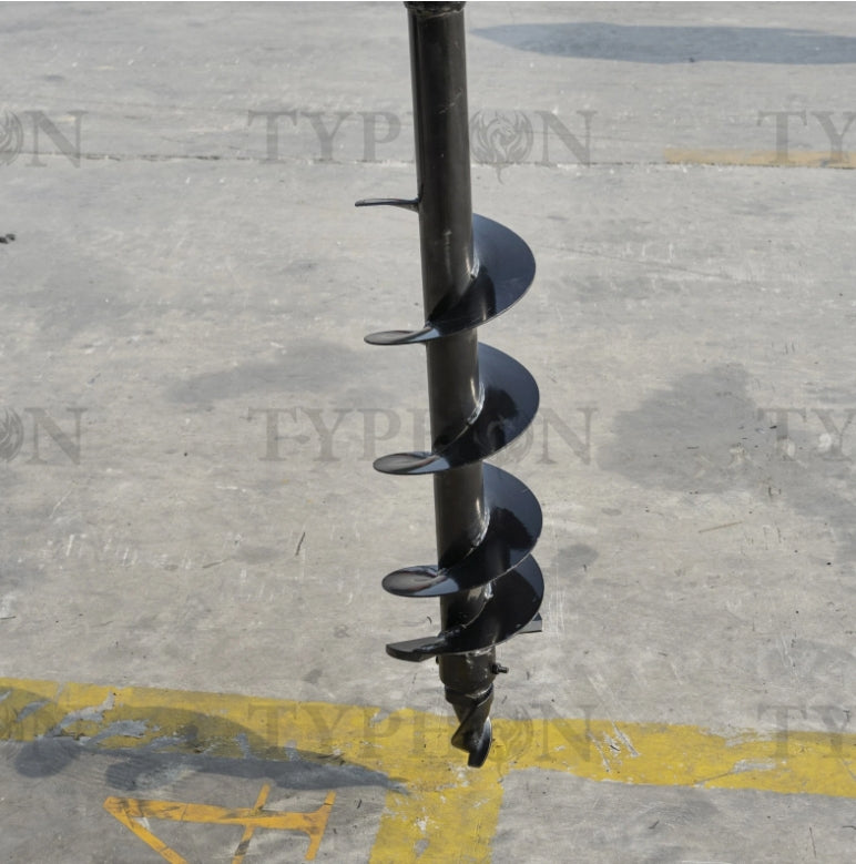 Auger Attachment For 2-3 ton Excavator 7.9in Auger Bit Earth Drilling