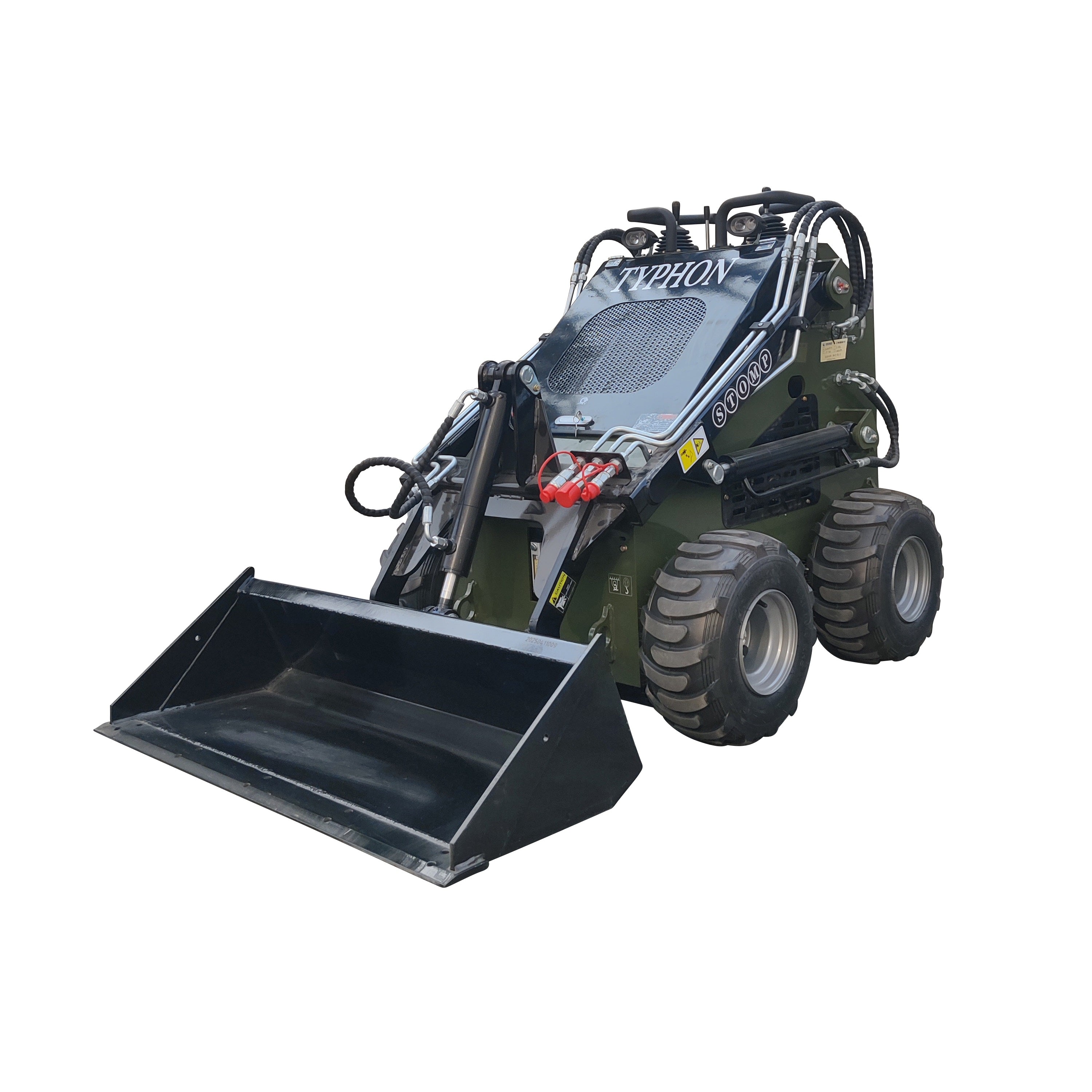 TYPHON STOMP Wheeled 22.1 HP Skid-Steer Loader Honda Engine