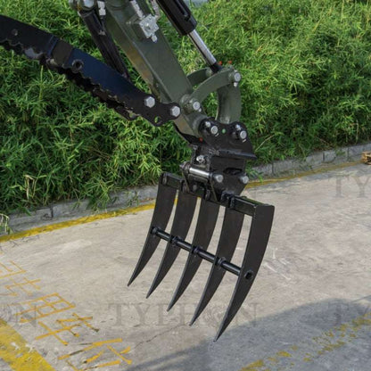 Rake Compact Attachment General for 2-3 ton Mini Excavator