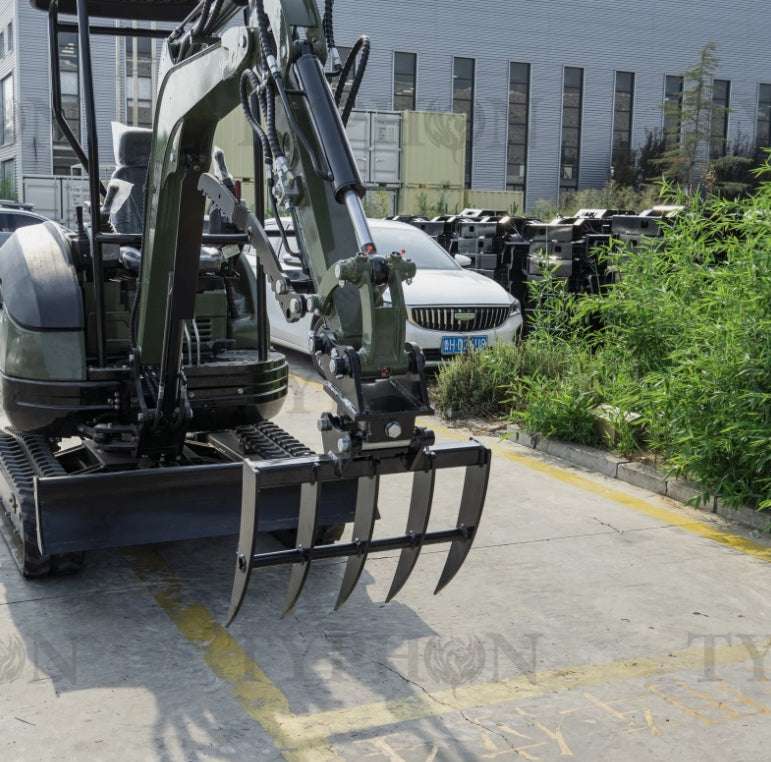Rake Compact Attachment General for 2-3 ton Mini Excavator