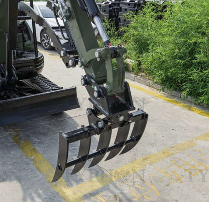Rake Compact Attachment General for 2-3 ton Mini Excavator