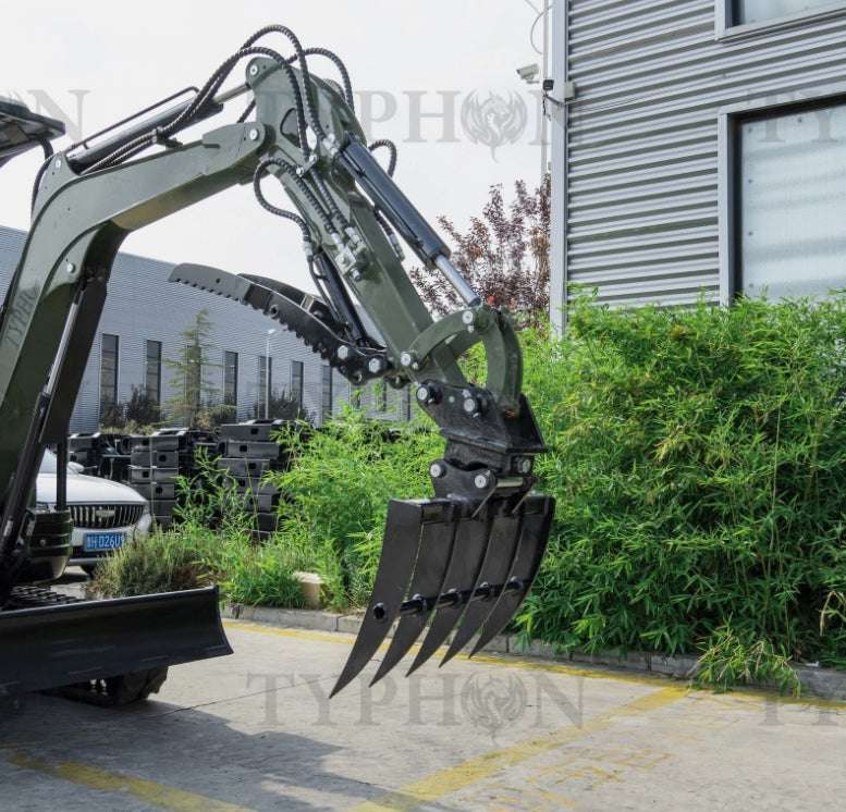 Rake Compact Attachment General for 2-3 ton Mini Excavator