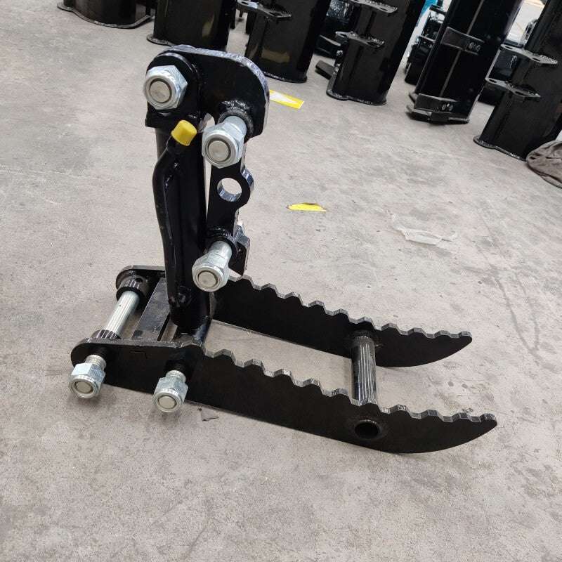 Hydraulic Thumb Clip: Attachment for TYPHON Mini Excavators Digger Track Crawler