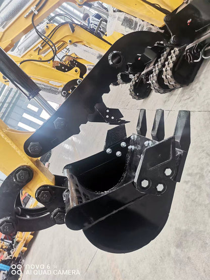 Hydraulic Thumb Clip: Attachment for TYPHON Mini Excavators Digger Track Crawler