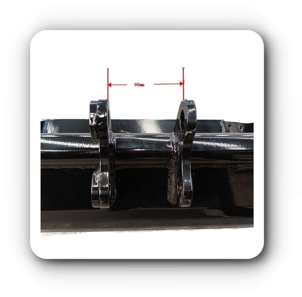600mm Tilting Bucket: Attachment for TYPHON Mini Excavators