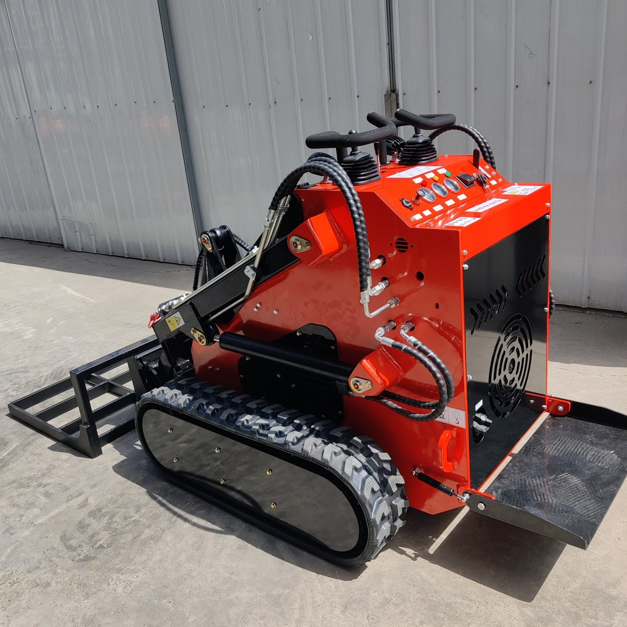 Skid Steer Loader Land Leveler Attachment