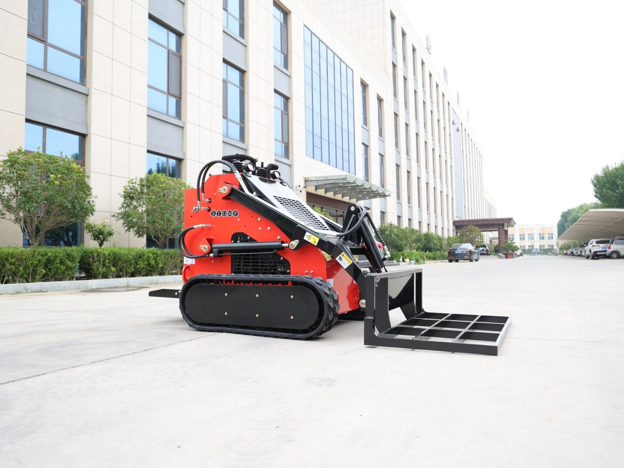 Skid Steer Loader Land Leveler Attachment
