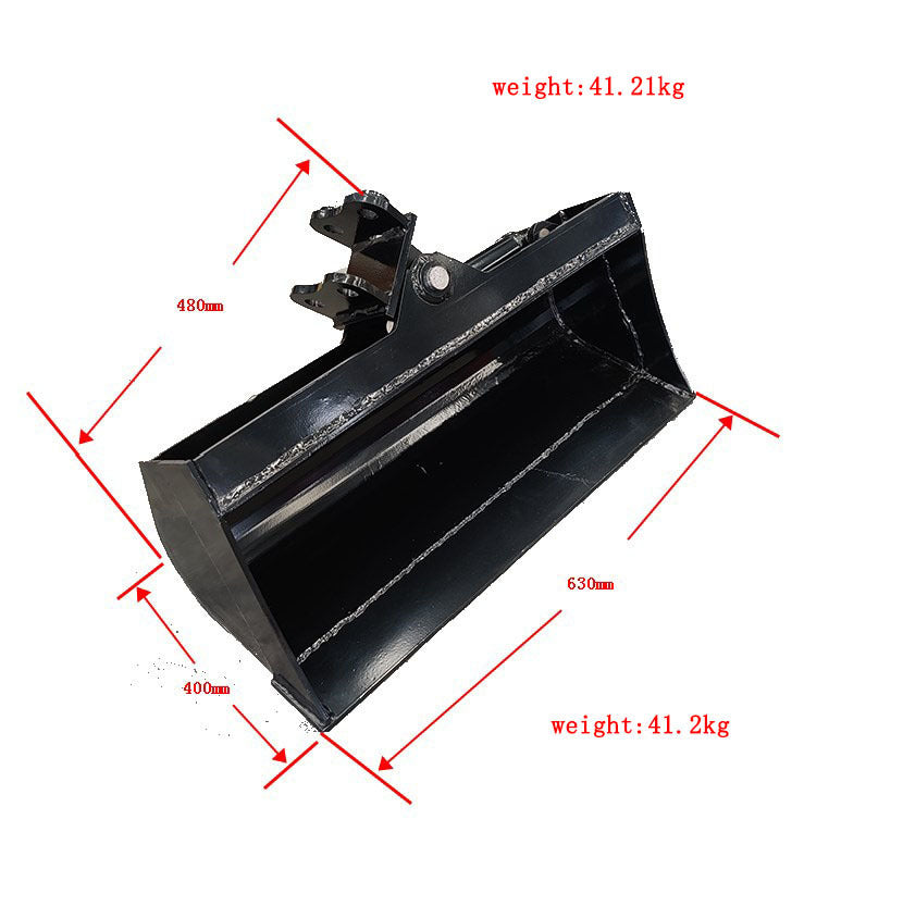 600mm Tilting Bucket: Attachment for TYPHON Mini Excavators