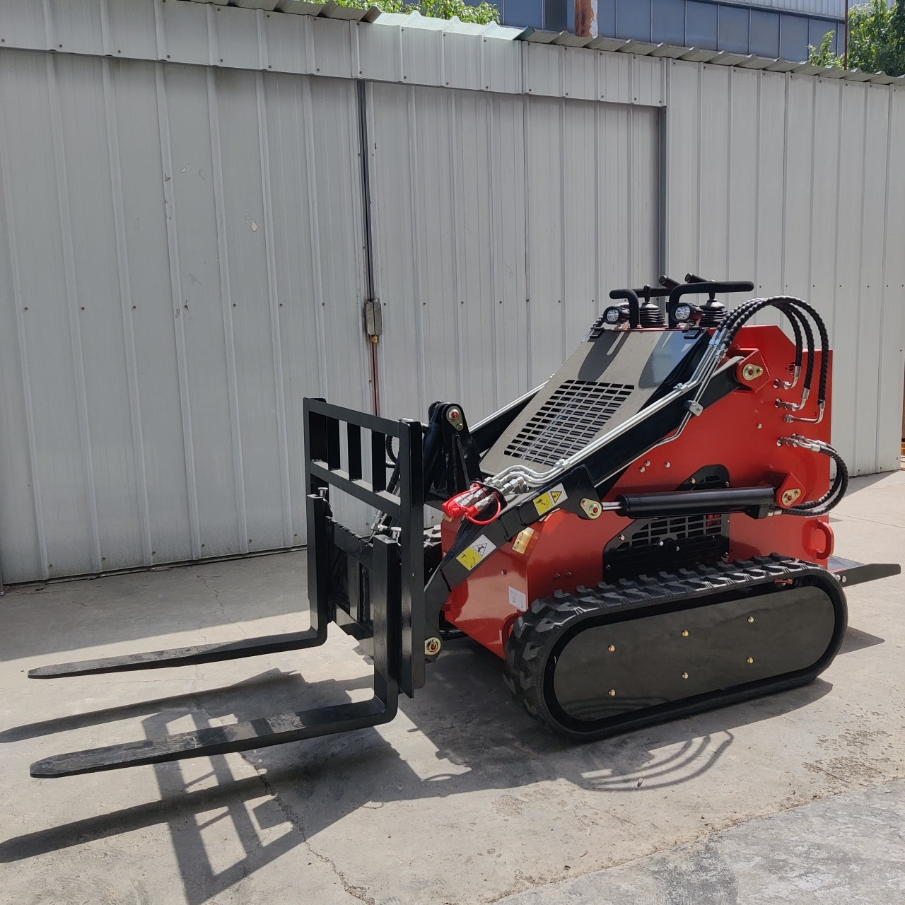 Skid Steer Loader Fork Pallet Attachment