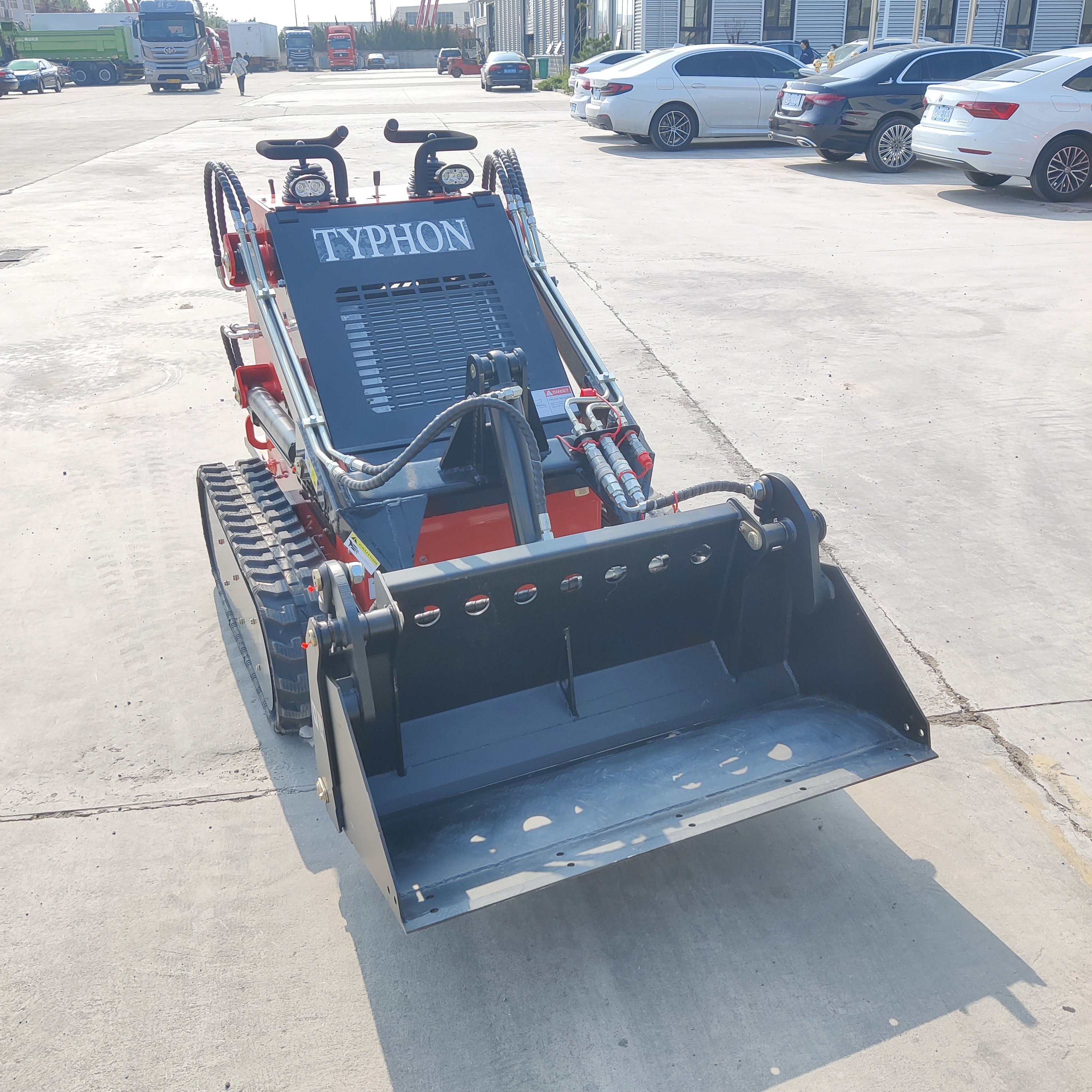 Skid Steer Loader 4 in one Bucket Attachment