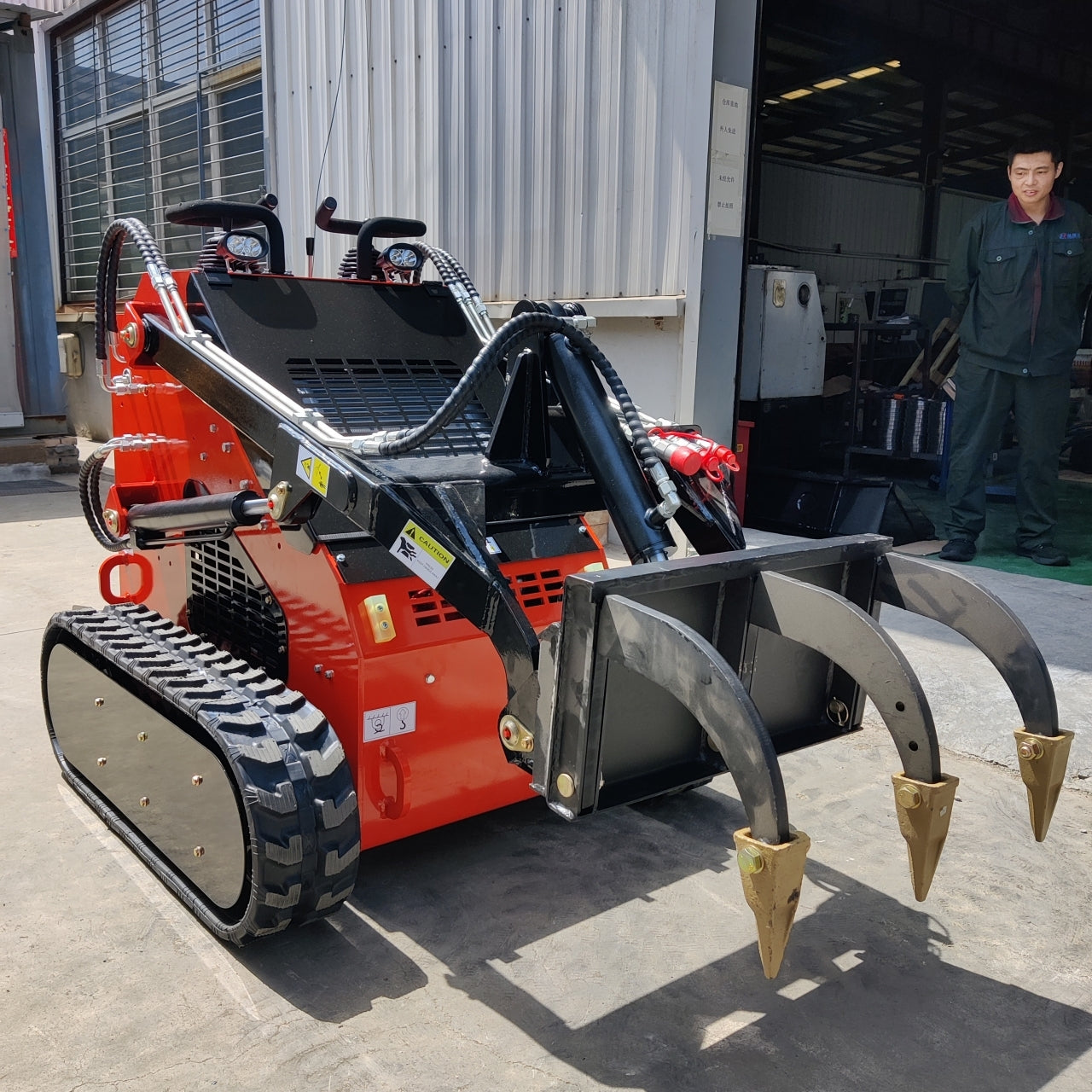 Skid Steer Loader Ripper Attachment