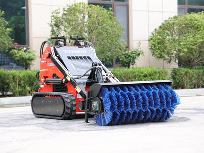 Skid Steer Loader Sweeper Attachment