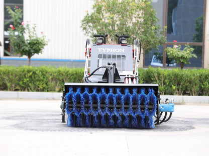 Skid Steer Loader Sweeper Attachment