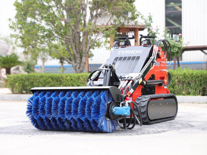 Skid Steer Loader Sweeper Attachment