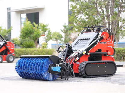 Skid Steer Loader Sweeper Attachment