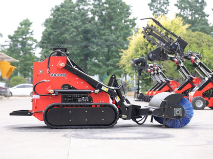 Skid Steer Loader Sweeper Attachment