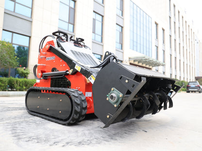 Skid Steer Loader Rotary Plow Tiller Attachment