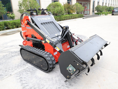 Skid Steer Loader Rotary Plow Tiller Attachment