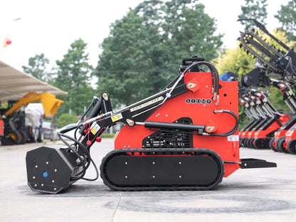 Skid Steer Loader Attachment Trench Filler