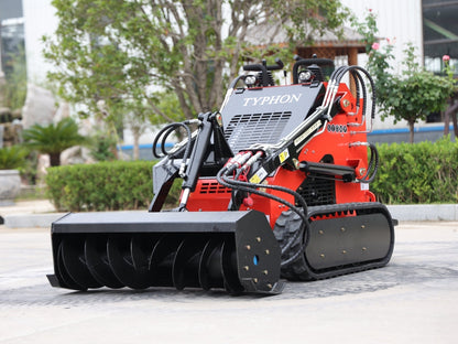 Skid Steer Loader Attachment Trench Filler