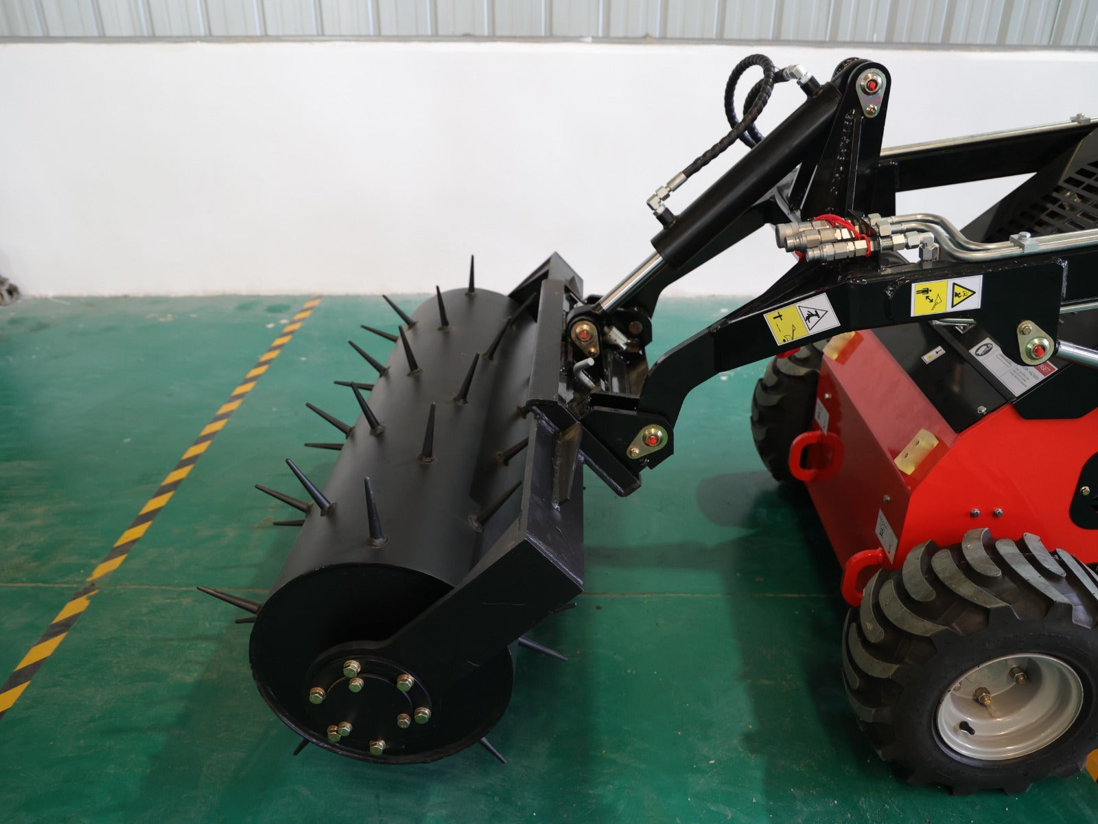 Skid Steer Loader Attachment Lawn Scarifier