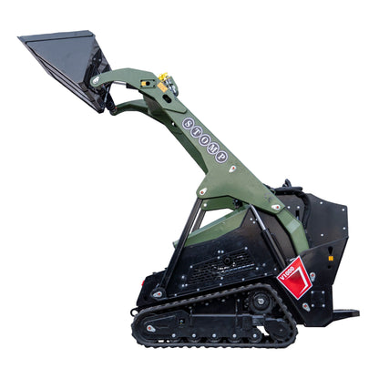 TYPHON Stomp V1000 Skid steer Loader24HP Kubota D1105 water-cooled Diesel Pilot control LED